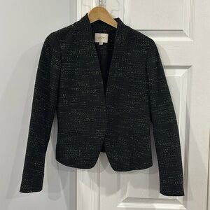 Loft Elegant Black Blazer size 6